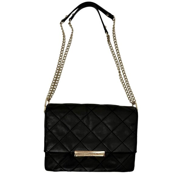 Kate Spade New York Emerson Place Lenia Black Quilted Leather Shoulder Bag - Picture 5 of 16